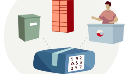 To som leverer klær på Posten