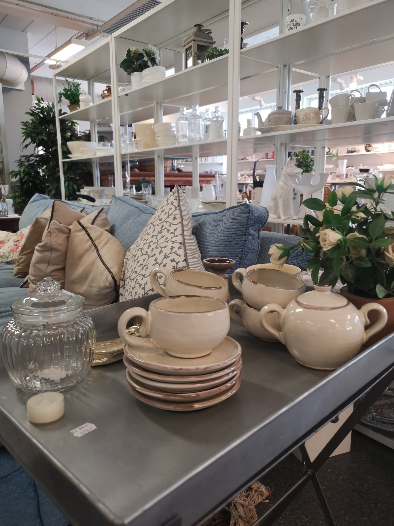 Interiør på Fretex