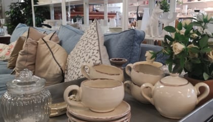 Interiør på Fretex