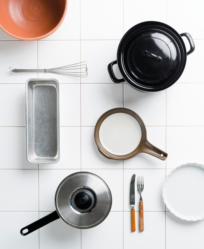 Kjøkkenutstyr fra Fretex 