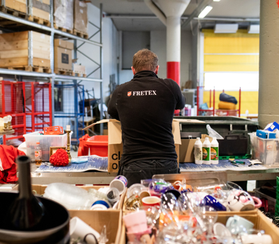 Fretex Roks Slik jobber Fretex med bærekraft | Fretex.no